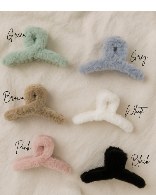 Fur Hair clips