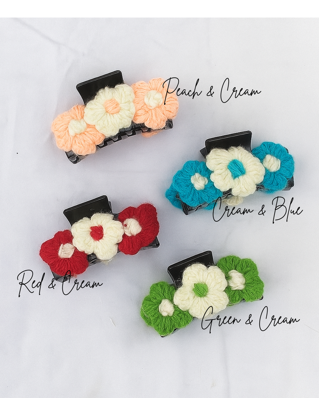 Crochet Hair Clip
