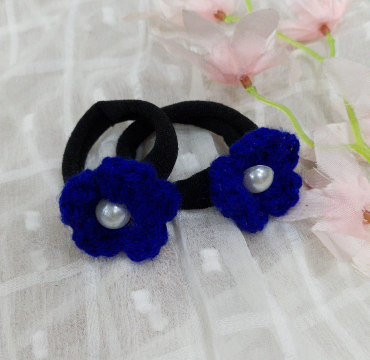 Crochet Hair Rubberband